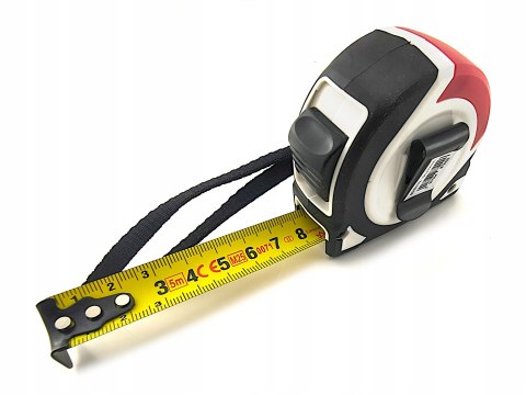 Miara zwijana 5 m x 19 mm kompaktowa ze smyczą STAR 62-0113