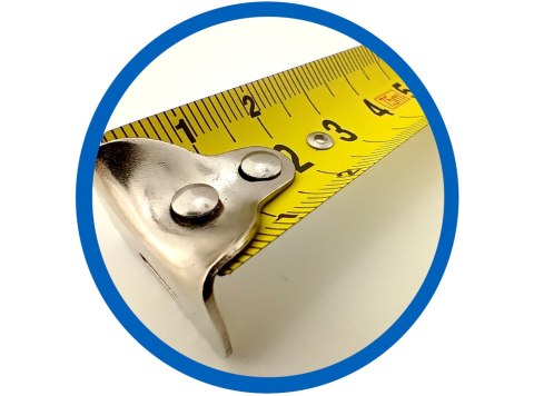 Miara zwijana COMPACT 7,5 m x 25 mm ze smyczą STAR 62-0123