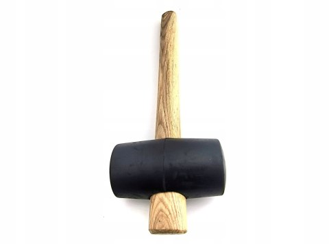 Młotek gumowy 450g z trzonem drewnianym uniwersalny STAR 04-145