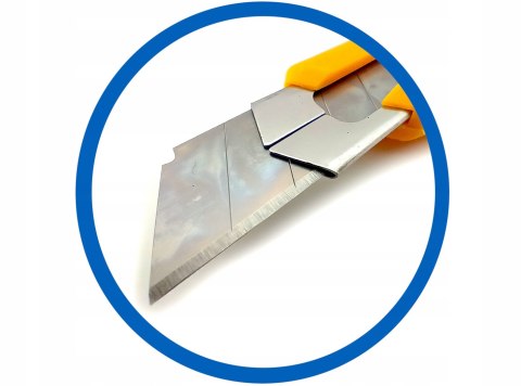 Nożyk do tapet wzmocniony zestaw w tubie 25 szt. STAR 0634-B