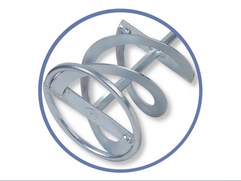 Ocynkowane mieszadło do zapraw 120x750 mm m14 Instar 510-4246