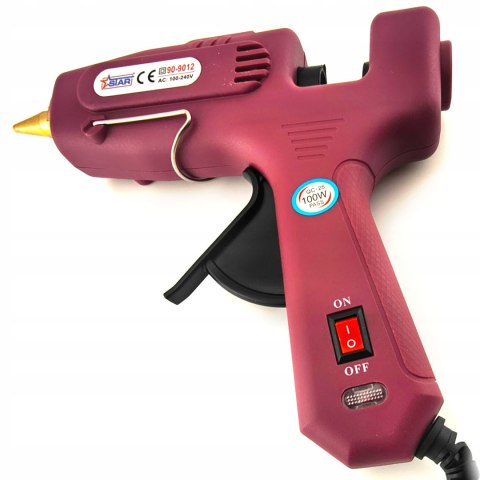 Pistolet do kleju na gorąco w laskach 11 mm 100 W termotopliwy STAR 90-9012