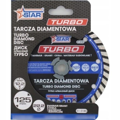 tarcza diamentowa 125 mm Star