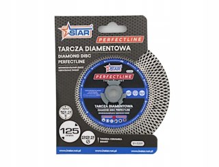 Tarcza diamentowa 125 mm / warkocz szeroki STAR 51-0201