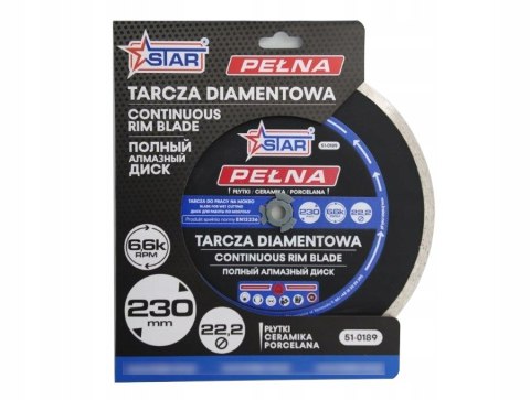 tarcza diamentowa pełna