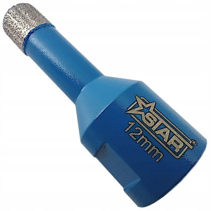 Wiertło diamentowe koronka do twardego gresu glazury M14 12 mm STAR 51-0212