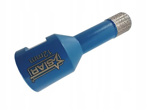 Wiertło diamentowe koronka do twardego gresu glazury M14 12 mm STAR 51-0212