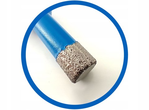 Wiertło diamentowe koronka do twardego gresu glazury M14 12 mm STAR 51-0212