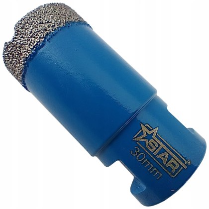 Wiertło diamentowe koronka do twardego gresu glazury M14 30 mm STAR 51-0230