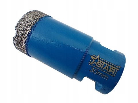Wiertło diamentowe koronka do twardego gresu glazury M14 30 mm STAR 51-0230