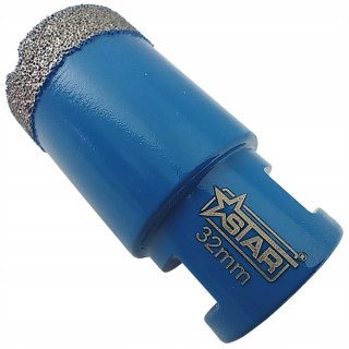 Wiertło diamentowe koronka do twardego gresu glazury M14 32 mm STAR 51-0232