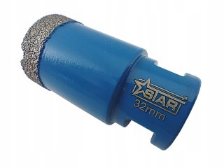 Wiertło diamentowe koronka do twardego gresu glazury M14 32 mm STAR 51-0232