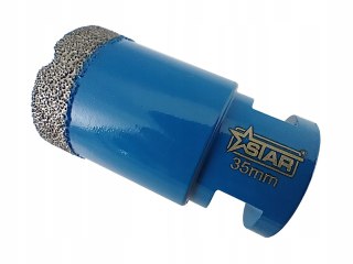 Wiertło diamentowe koronka do twardego gresu glazury M14 35 mm STAR 51-0235