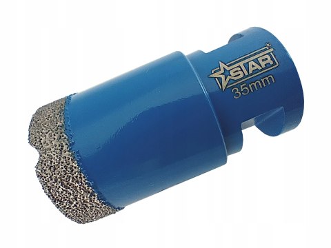Wiertło diamentowe koronka do twardego gresu glazury M14 35 mm STAR 51-0235