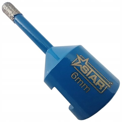 Wiertło diamentowe koronka do twardego gresu, glazury M14 6 mm STAR 51-0206