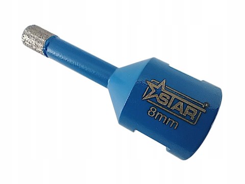 Wiertło diamentowe koronka do twardego gresu, glazury M14 8 mm STAR 51-0208