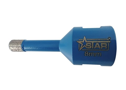 Wiertło diamentowe koronka do twardego gresu, glazury M14 8 mm STAR 51-0208