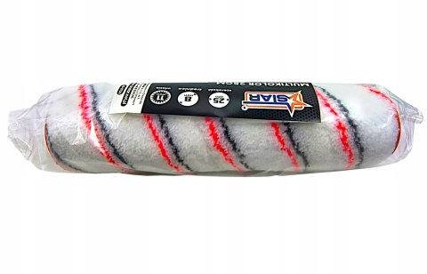 Zapas wałka multikolor 25cm farby emulsyjne lateksowe STAR 40-0124