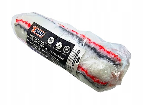 Zapas wałka multikolor fasadowy 25cm farby emulsyjne lateksowe STAR 40-0131