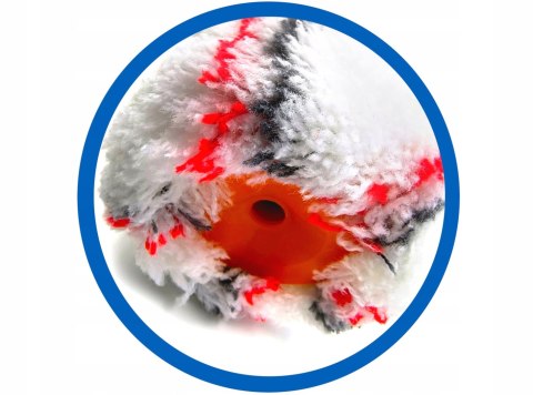 Zapas wałka multikolor fasadowy 25cm farby emulsyjne lateksowe STAR 40-0131