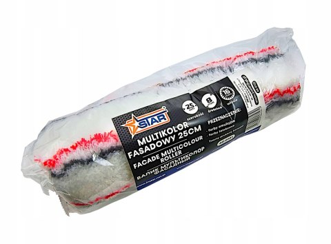 Zapas wałka multikolor fasadowy 25cm farby emulsyjne lateksowe STAR 40-0131