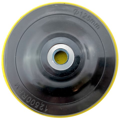 Dysk szlifierski z adapterem 125 mm gwint M14 mocowanie na rzep STAR 02-125