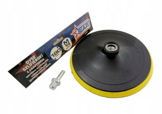 Dysk szlifierski z adapterem 180 mm gwint M14 mocowanie na rzep STAR 02-180