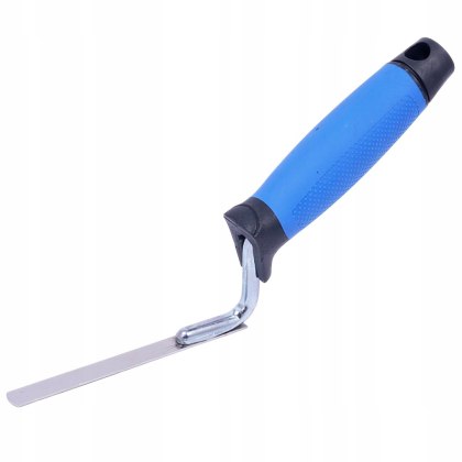 Kielnia fugowa nierdzewna 10 mm nowy niebieski uchwyt gumowy Instar 320-1540