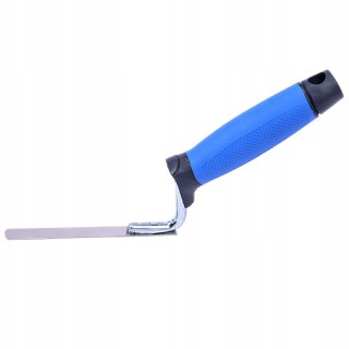 Kielnia fugowa nierdzewna 12 mm nowy niebieski uchwyt gumowy Instar
