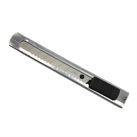 Nożyk metalowy 18 mm z ostrzem wymiennym metalowy segmentowy STAR 30-0621