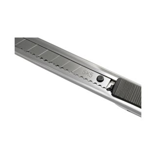 Nożyk metalowy 18 mm z ostrzem wymiennym metalowy segmentowy STAR 30-0621