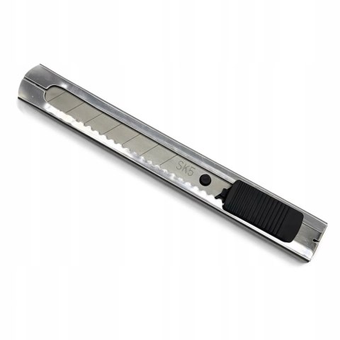 Nożyk metalowy 18 mm z ostrzem wymiennym metalowy segmentowy STAR 30-0621