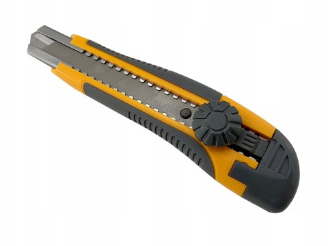 Nożyk z ostrzem wymiennym 18 mm plastikowa obudowa wytrzymały STAR 0633