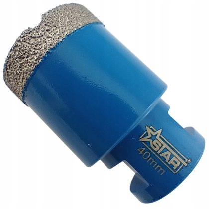 Wiertło diamentowe koronka do twardego gresu glazury M14 40 mm STAR 51-0240