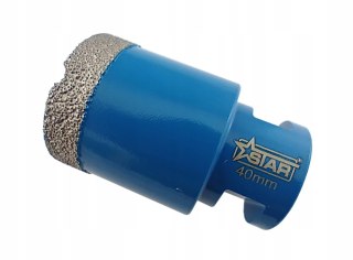 Wiertło diamentowe koronka do twardego gresu glazury M14 40 mm STAR 51-0240