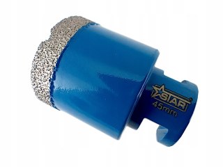 Wiertło diamentowe koronka do twardego gresu glazury M14 45 mm STAR 51-0245