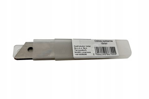 Zapas ostrza wymiennego do noży segmentowych 18 mm - 10 szt./op. 30-0641