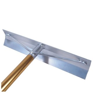 Zgarniacz aluminiowy do rozprowadzania betonu 762x105x1530mm 30-0698