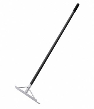 Zgarniacz aluminiowy z hakiem do rozprowadzania betonu 508x102x1530 30-0699